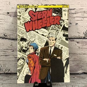 Stern Wheeler #1 Comic Book 1986 First Issue‎ VTG Romance Detective Story Rare